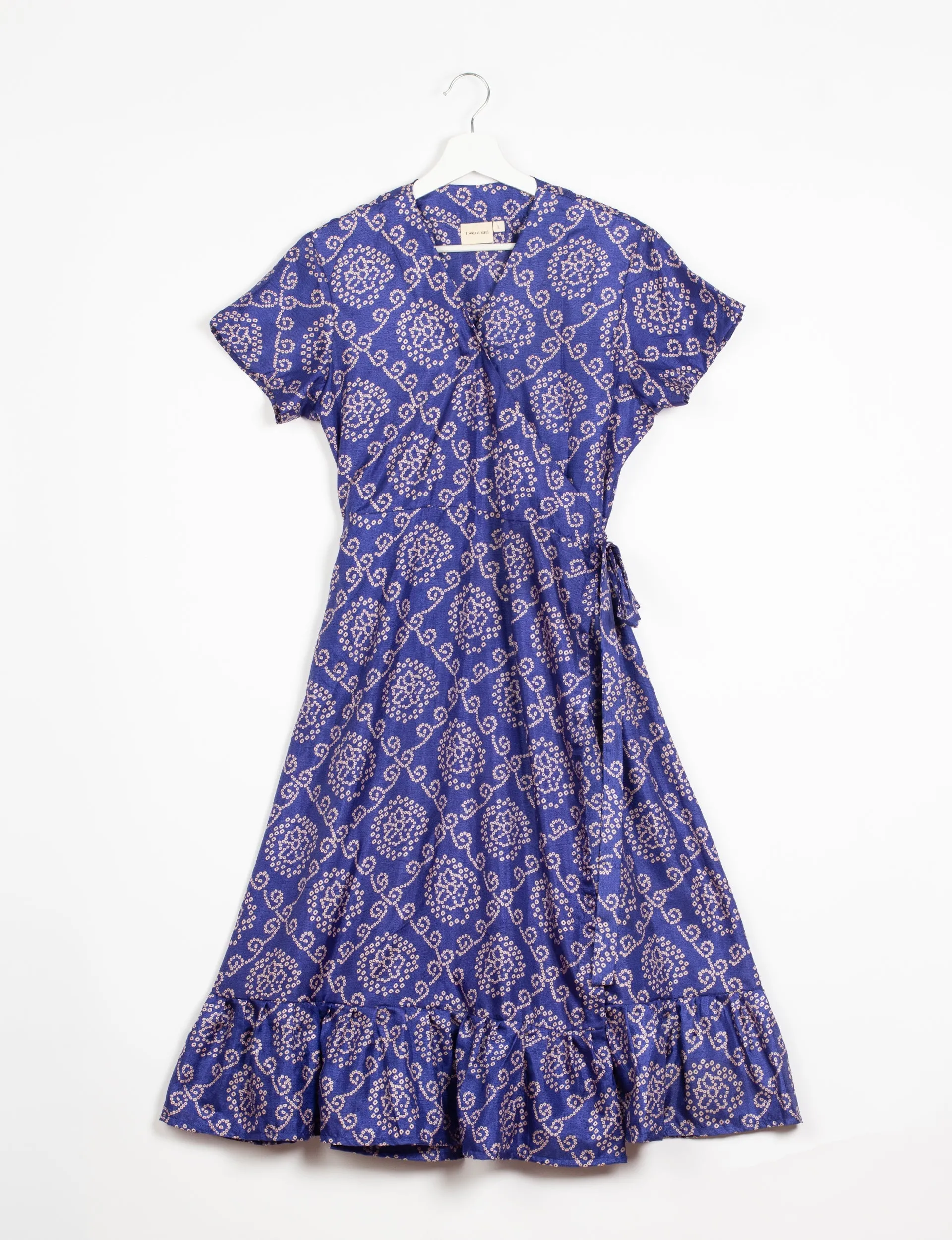 MIDI WRAP DRESS