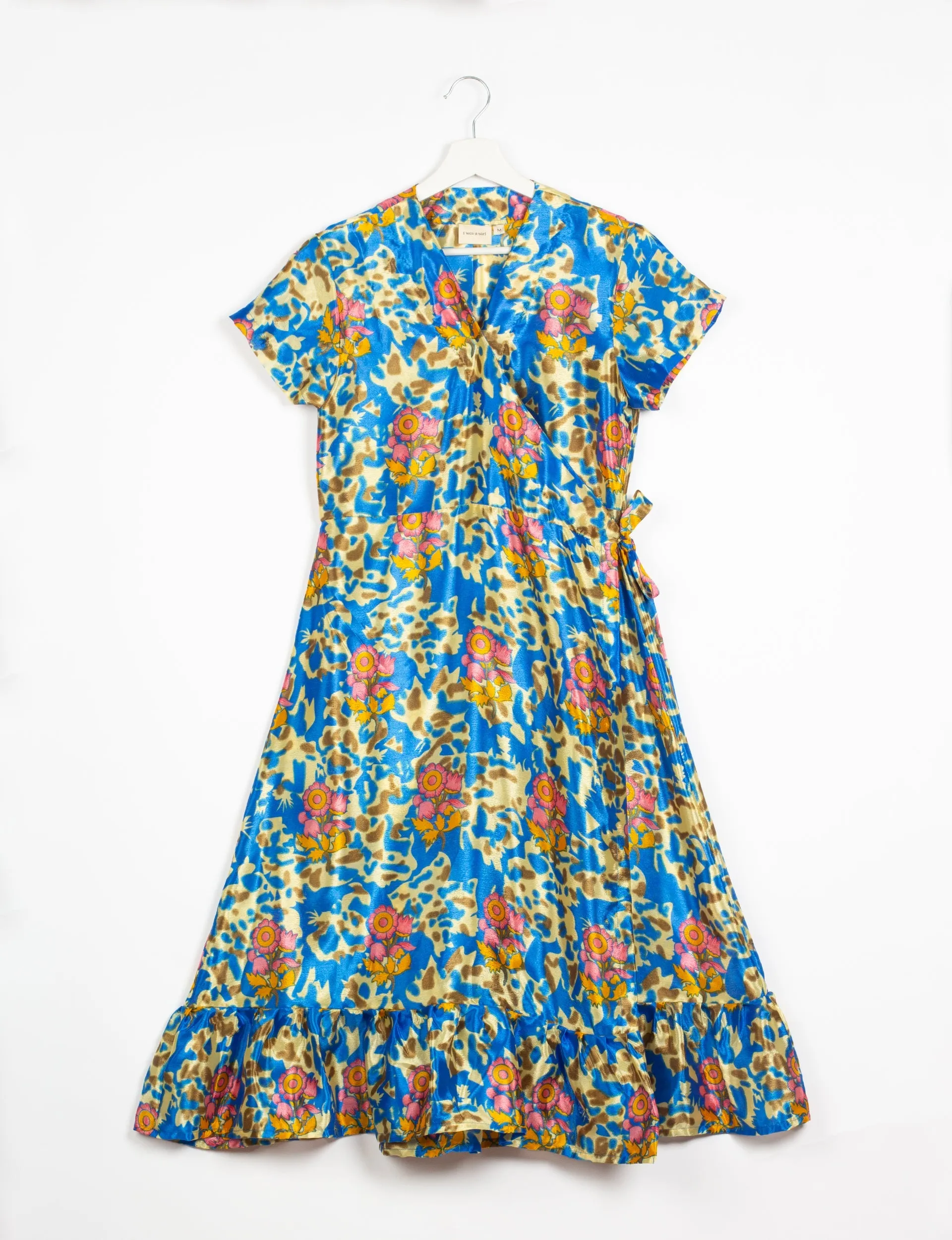 MIDI WRAP DRESS