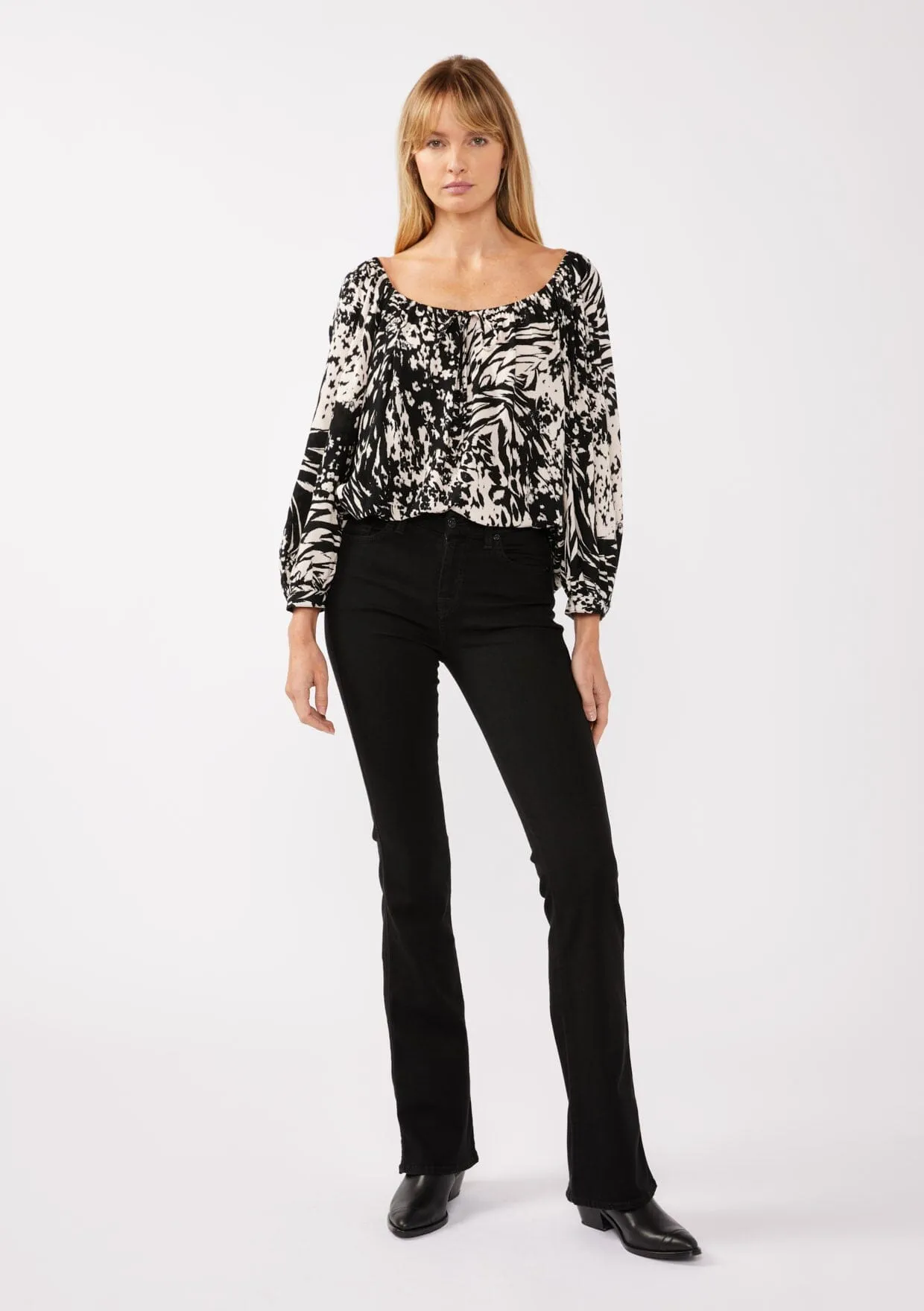 Midnight Oasis Blouse