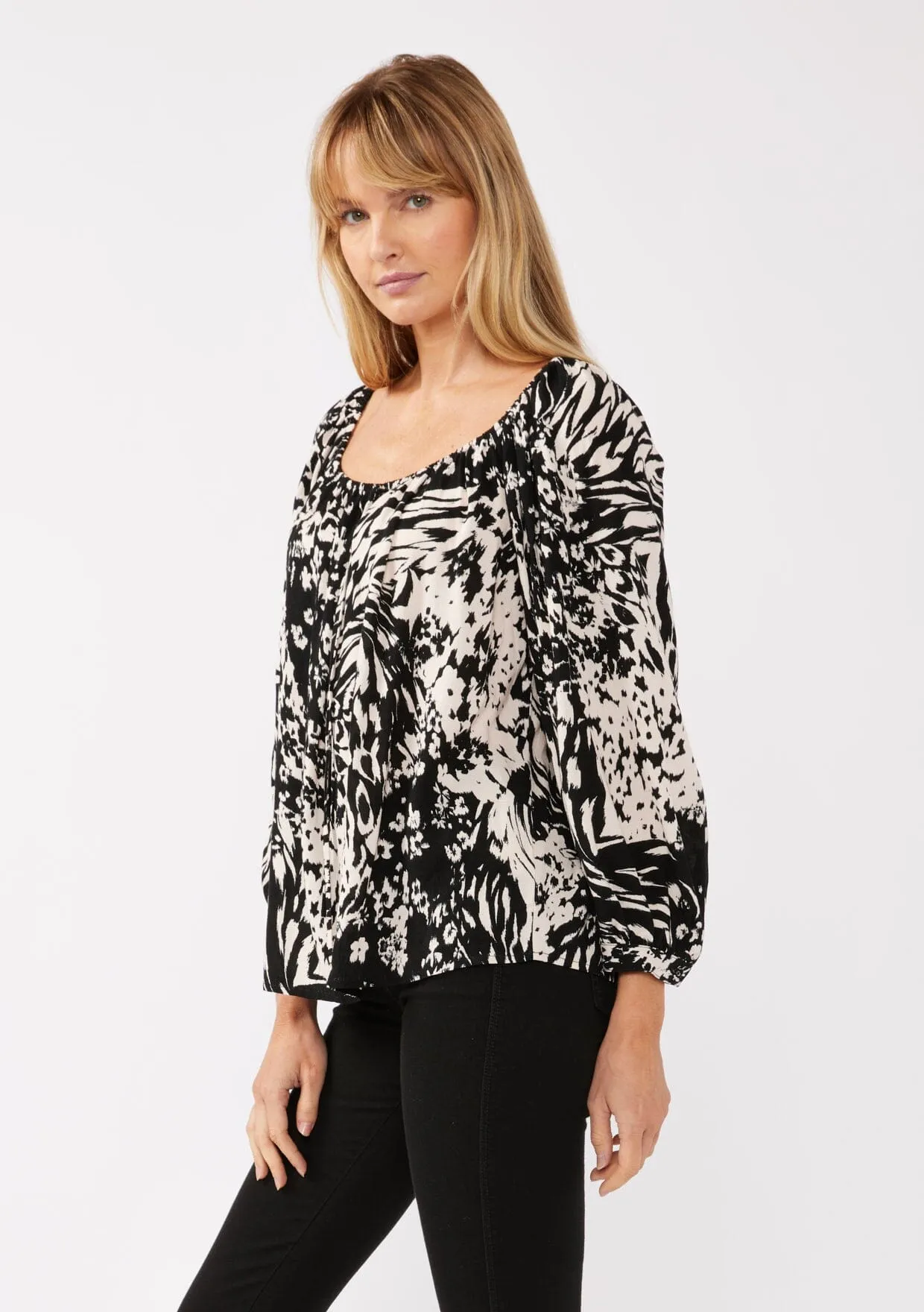 Midnight Oasis Blouse