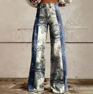 Mira | Boho Aura Wide-Leg Pants