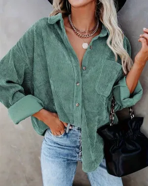 Miriam® | Vintage velvet shirt