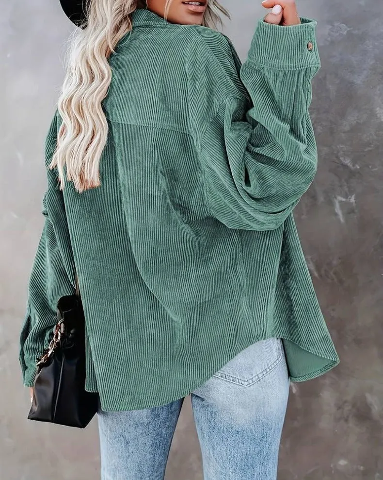 Miriam® | Vintage velvet shirt