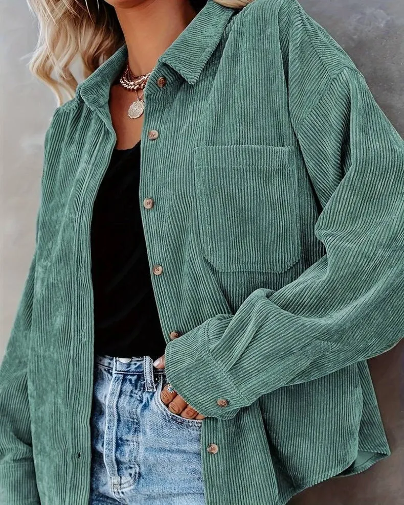 Miriam® | Vintage velvet shirt