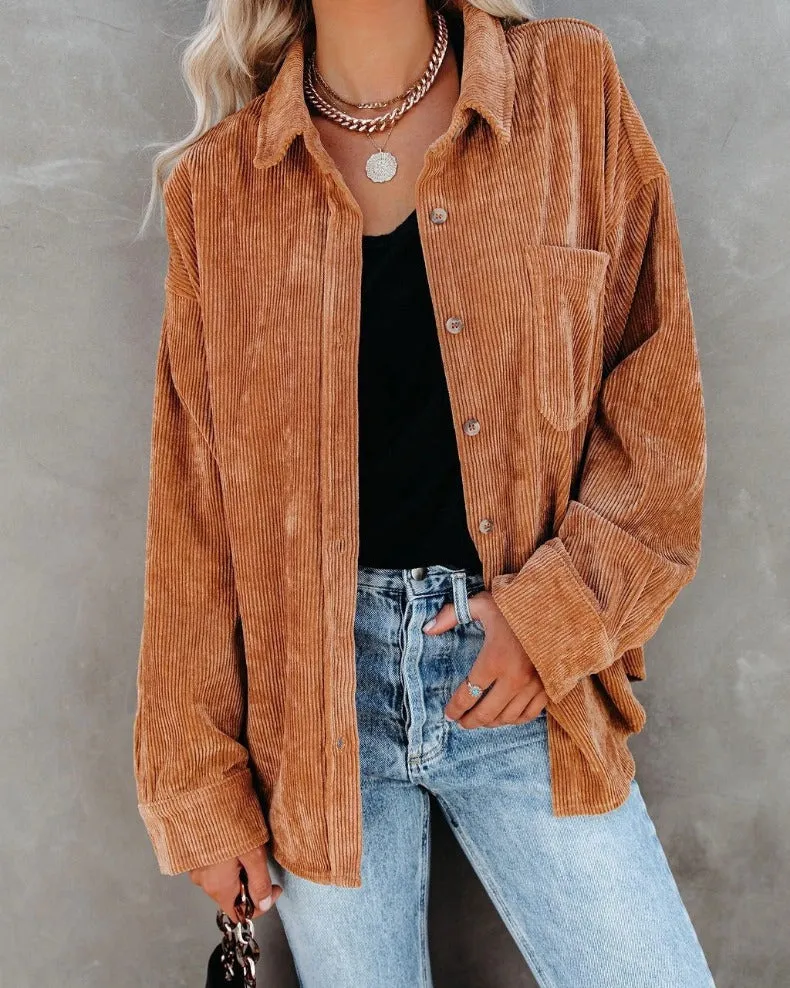 Miriam® | Vintage velvet shirt