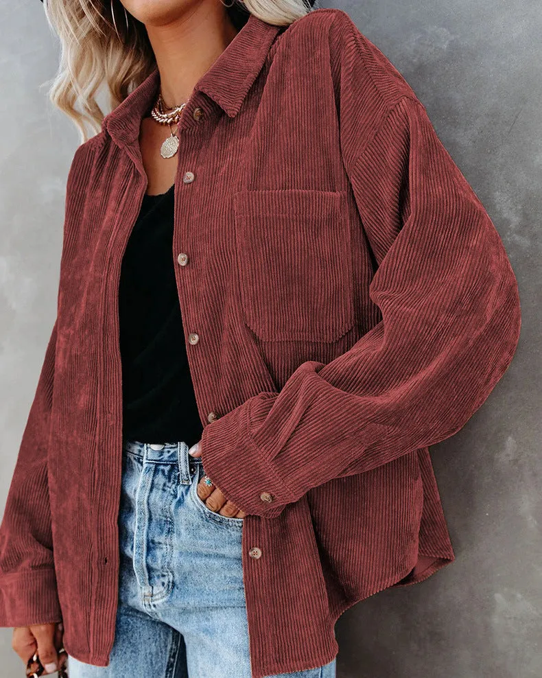Miriam® | Vintage velvet shirt