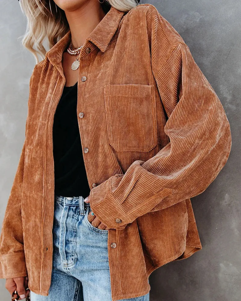 Miriam® | Vintage velvet shirt