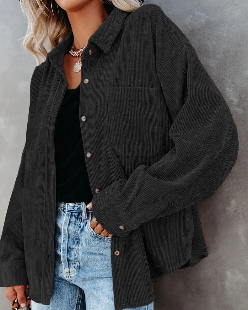 Miriam® | Vintage velvet shirt