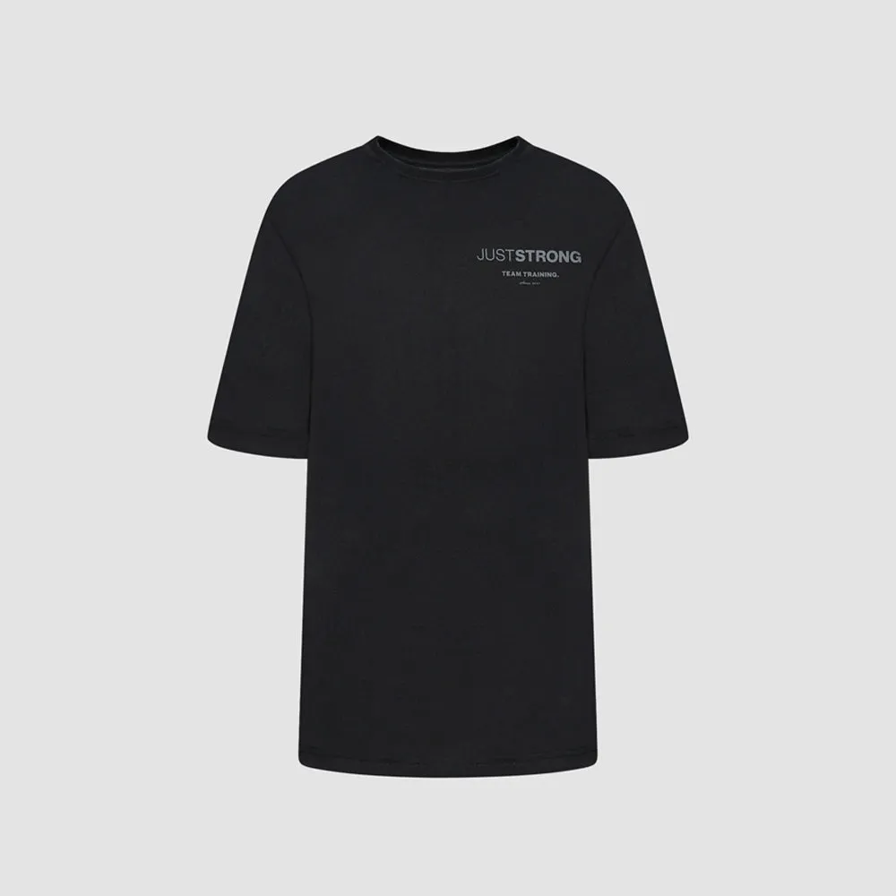 Motion Boyfriend Logo Tee - Black