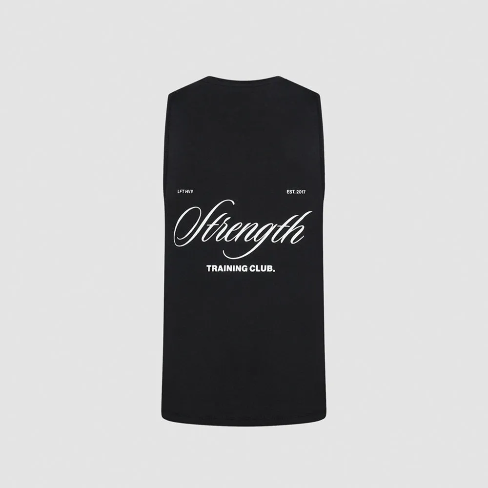 Motion Strength Training Club Tank - Black Onyx