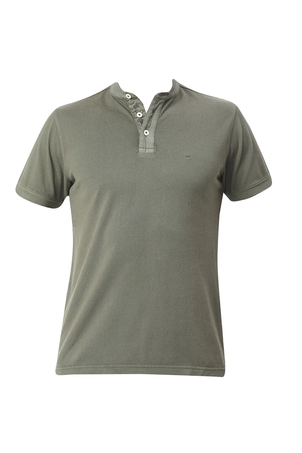 Muscle Fit Cotton Polo T-shirt