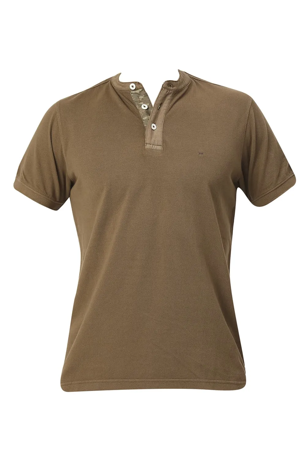 Muscle Fit Cotton Polo T-shirt