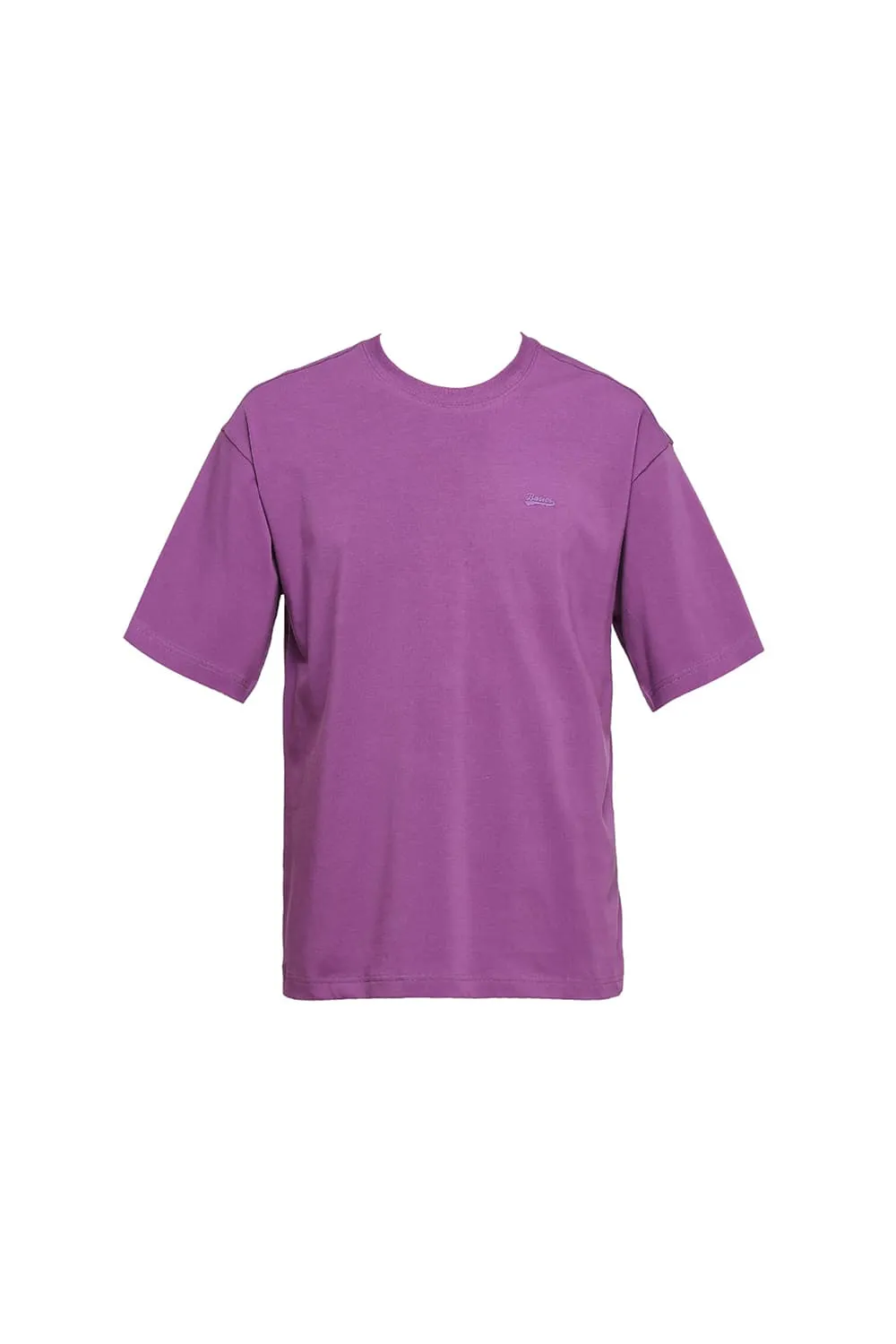 Muscle Fit Cotton Stretch Solid Crew T-Shirts