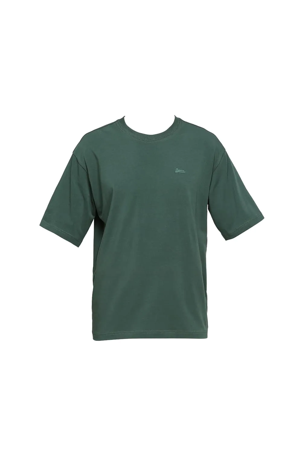 Muscle Fit Cotton Stretch Solid Crew T-Shirts