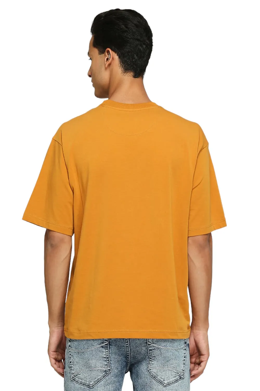 Muscle Fit Cotton Stretch Solid Crew T-Shirts