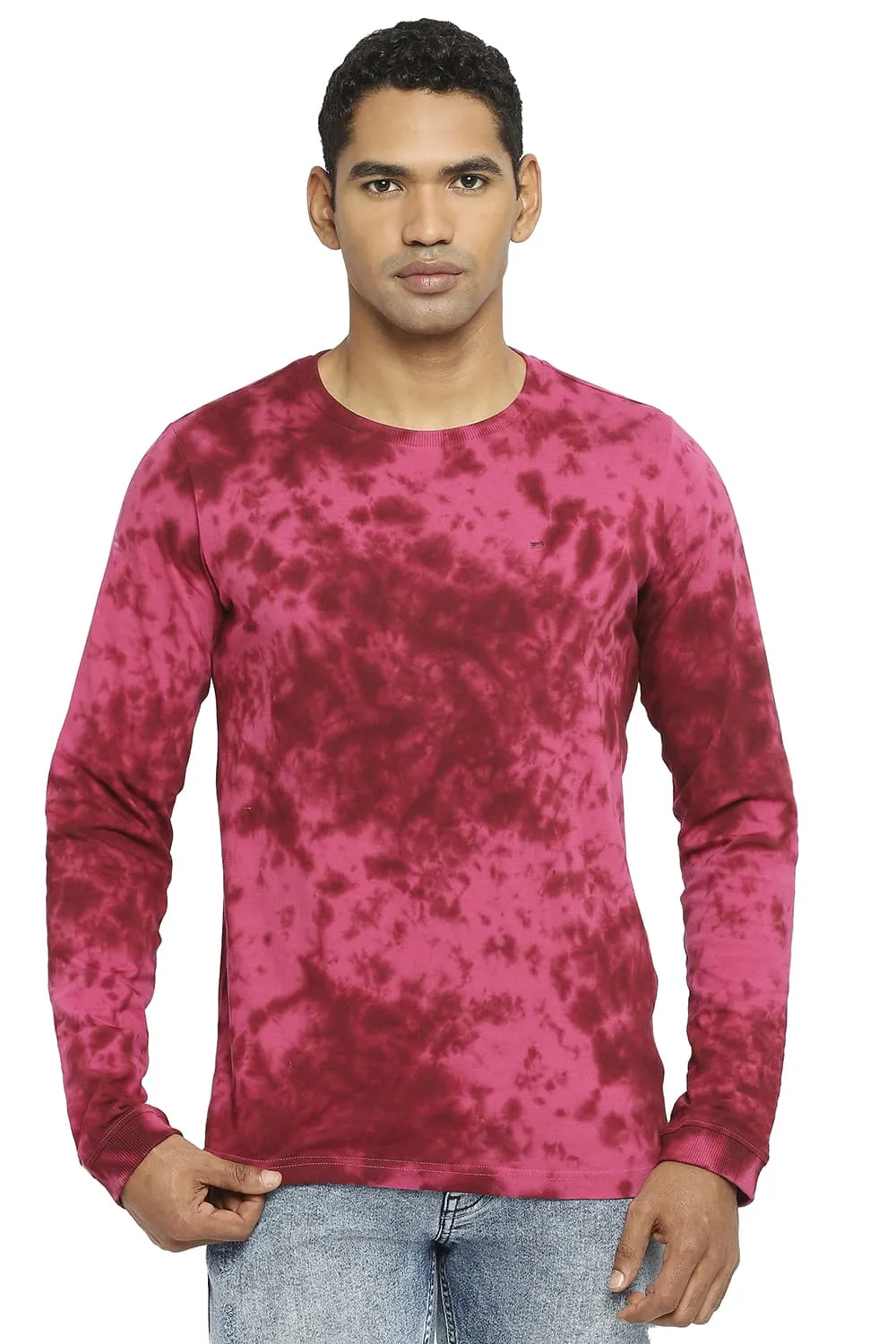 Muscle Fit Tie Dye Crew T-shirt