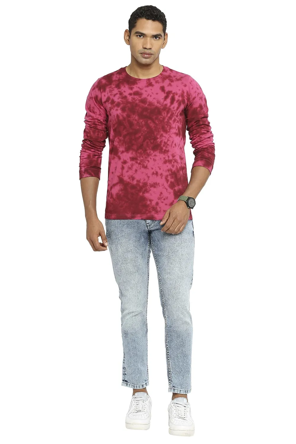 Muscle Fit Tie Dye Crew T-shirt
