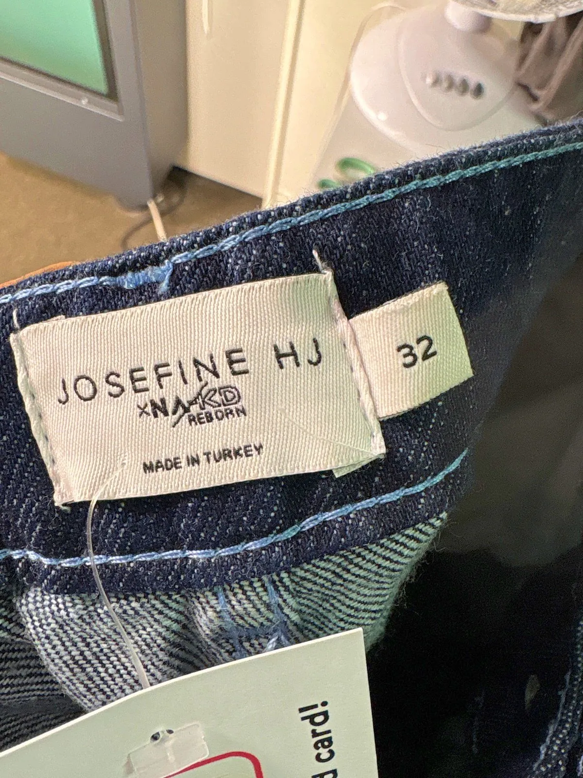 NA_KD x JOSEFINE HJ Blue Jeans UK W32