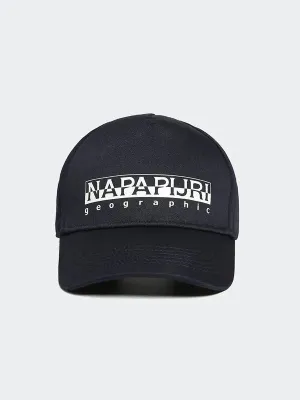 Napapijri Box Cap In Blue Marine