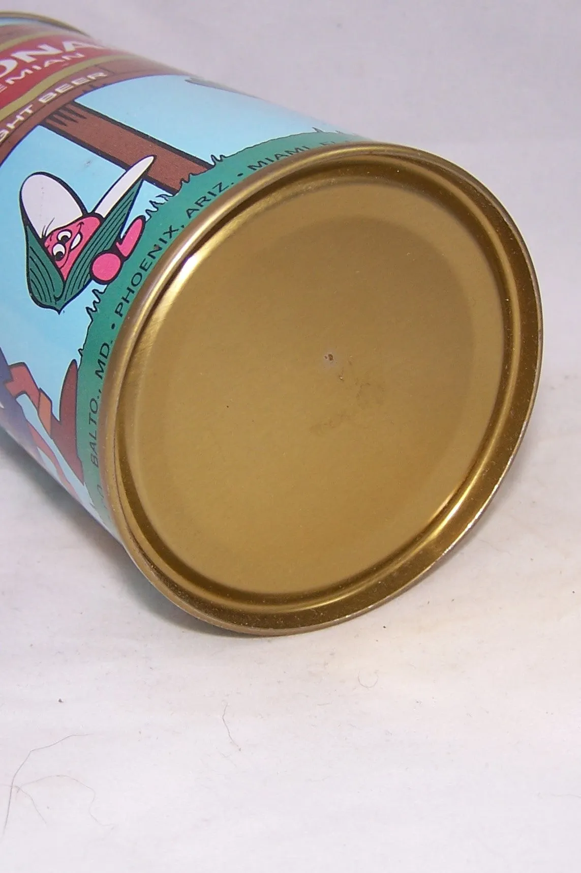 National Bohemian Cartoon Can, USBC II 97-05, Grade 1/1 