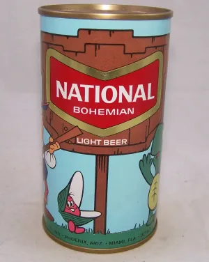 National Bohemian Cartoon Can, USBC II 97-05, Grade A1  Sold on 04/05/18
