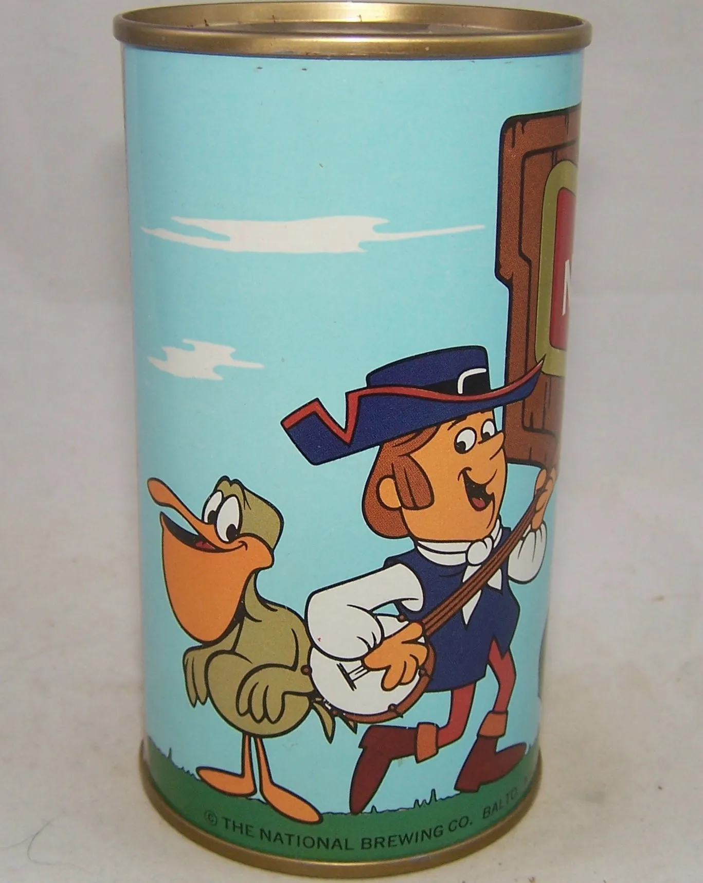 National Bohemian Cartoon Can, USBC II 97-05, Grade A1  Sold on 04/05/18