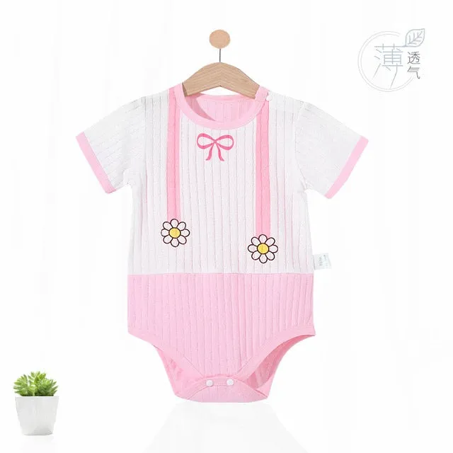 New Summer Baby Boys Romper Animal style Short Sleeve infant rompers Jumpsuit cotton Baby Rompers Newborn Clothes Kids clothing