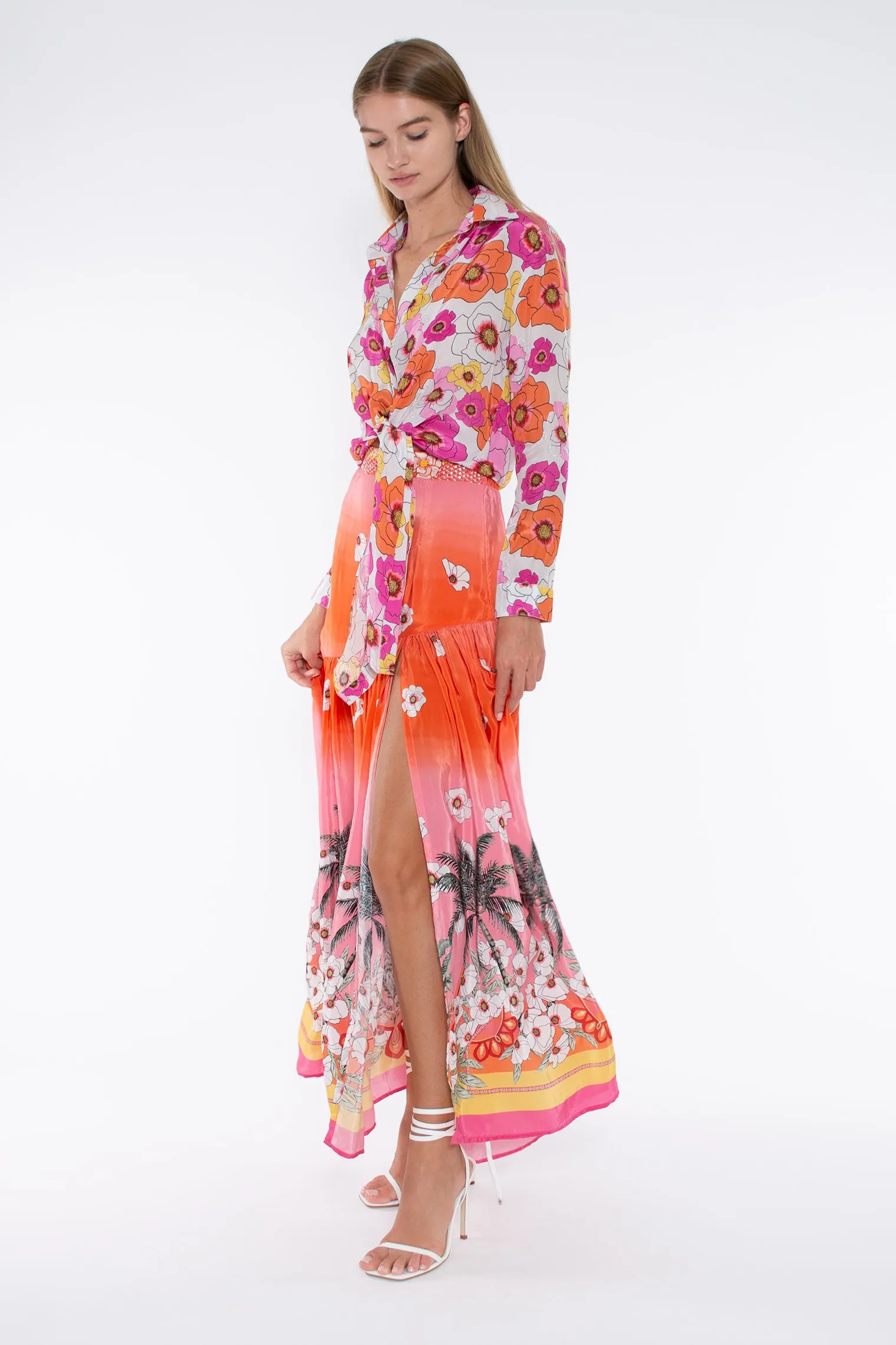 NICOLAS TOP - ANTELOPE VALLEY PINK