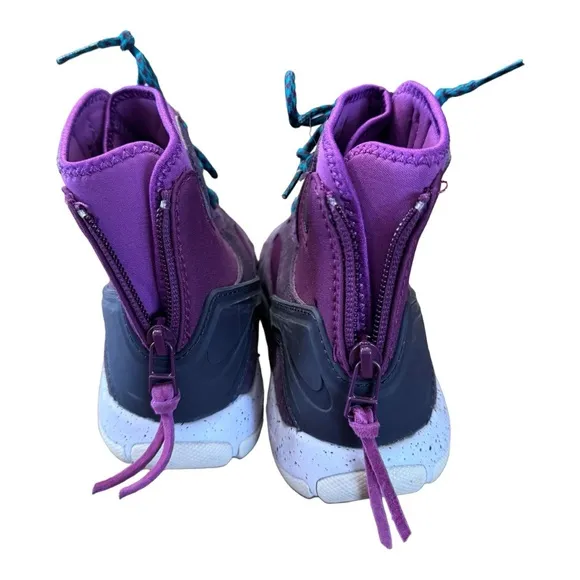 Nike Koth Mid Hightop Rear Zip Mulberry Purple Dusk Activewear Women’s Size 6