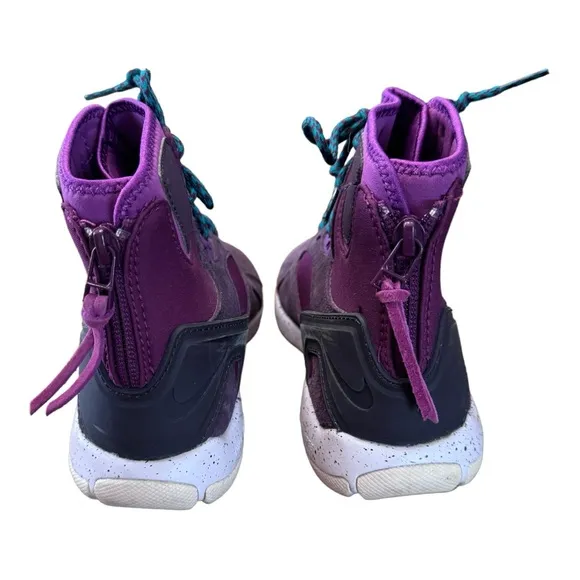 Nike Koth Mid Hightop Rear Zip Mulberry Purple Dusk Activewear Women’s Size 6