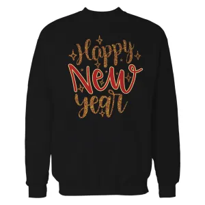 NYE Happy New Year Stars Sparkle Bling Party Eve Celebration Unisex Sweatshirt