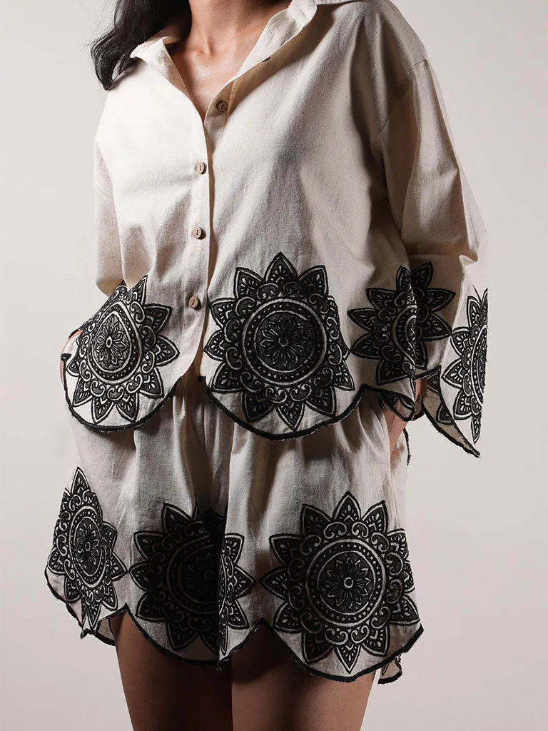 Oatmeal Boota Shorts
