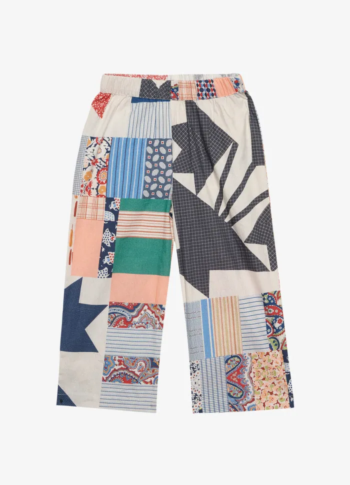 Oda MINI Pants Flower Patchwork