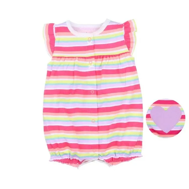 Orangemom summer baby girl clothes one-piece jumpsuits baby clothing ,cotton short romper infant girl clothes roupas menina home