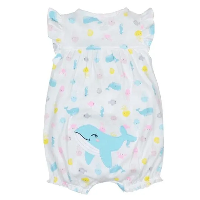 Orangemom summer baby girl clothes one-piece jumpsuits baby clothing ,cotton short romper infant girl clothes roupas menina home