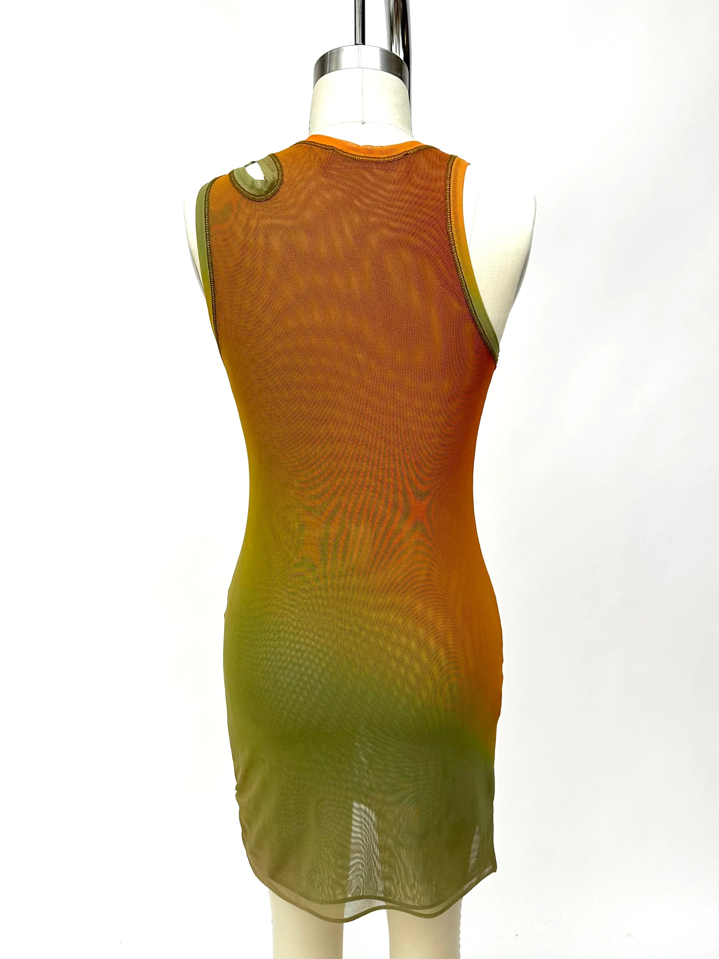 Ottolinger Mesh Gradient Mesh Dress*