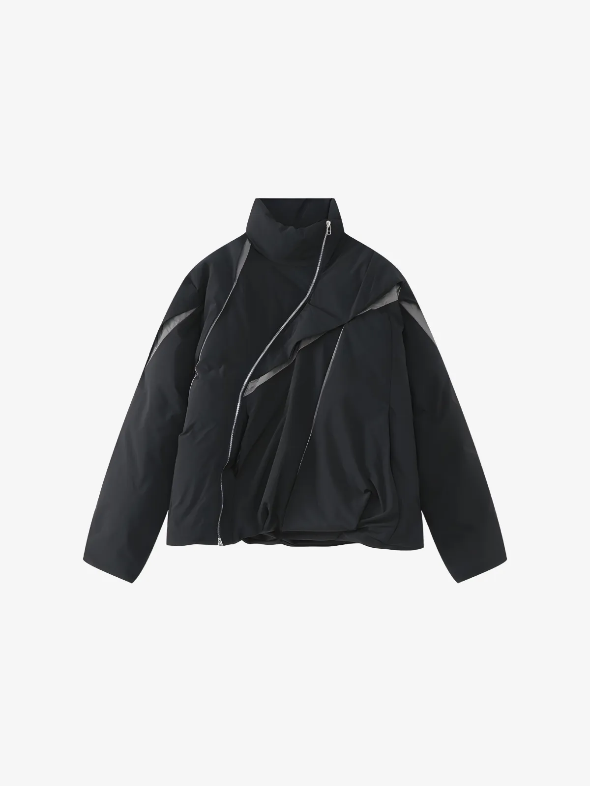 PLEATED COTTON JACKET