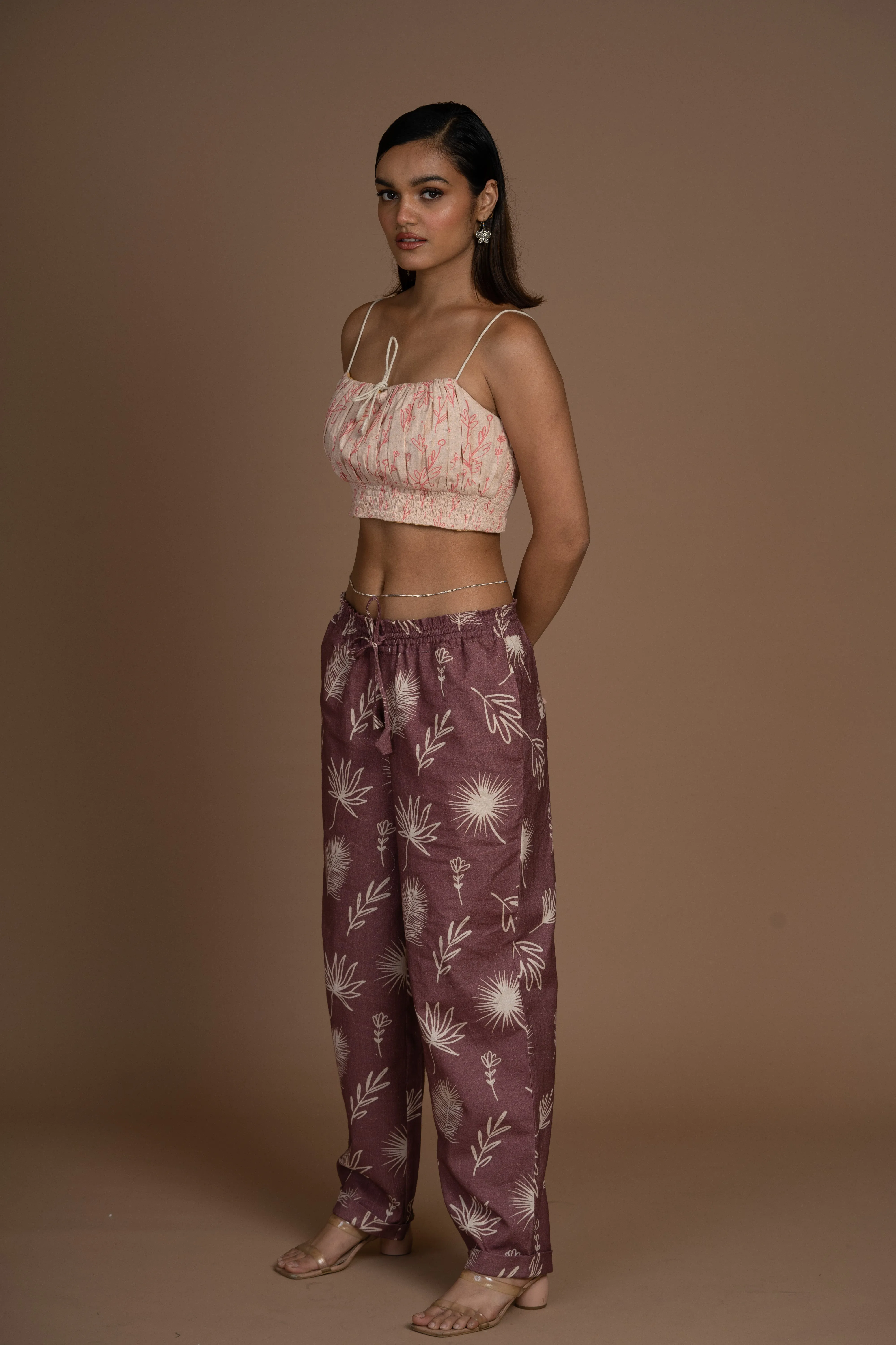 Polish Fit Pants in Shining for You Pattern