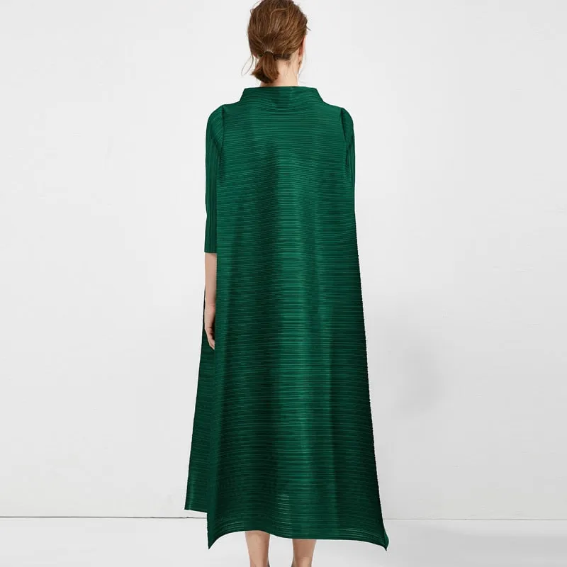 printed plus size vintage long dress