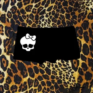 Printed Shorts Butterfly Skull Streetwear Retro Hip Hop Sexy Casual Y2K Gothic Bottoms Tight Summer Emo Girls Cute Women's Short