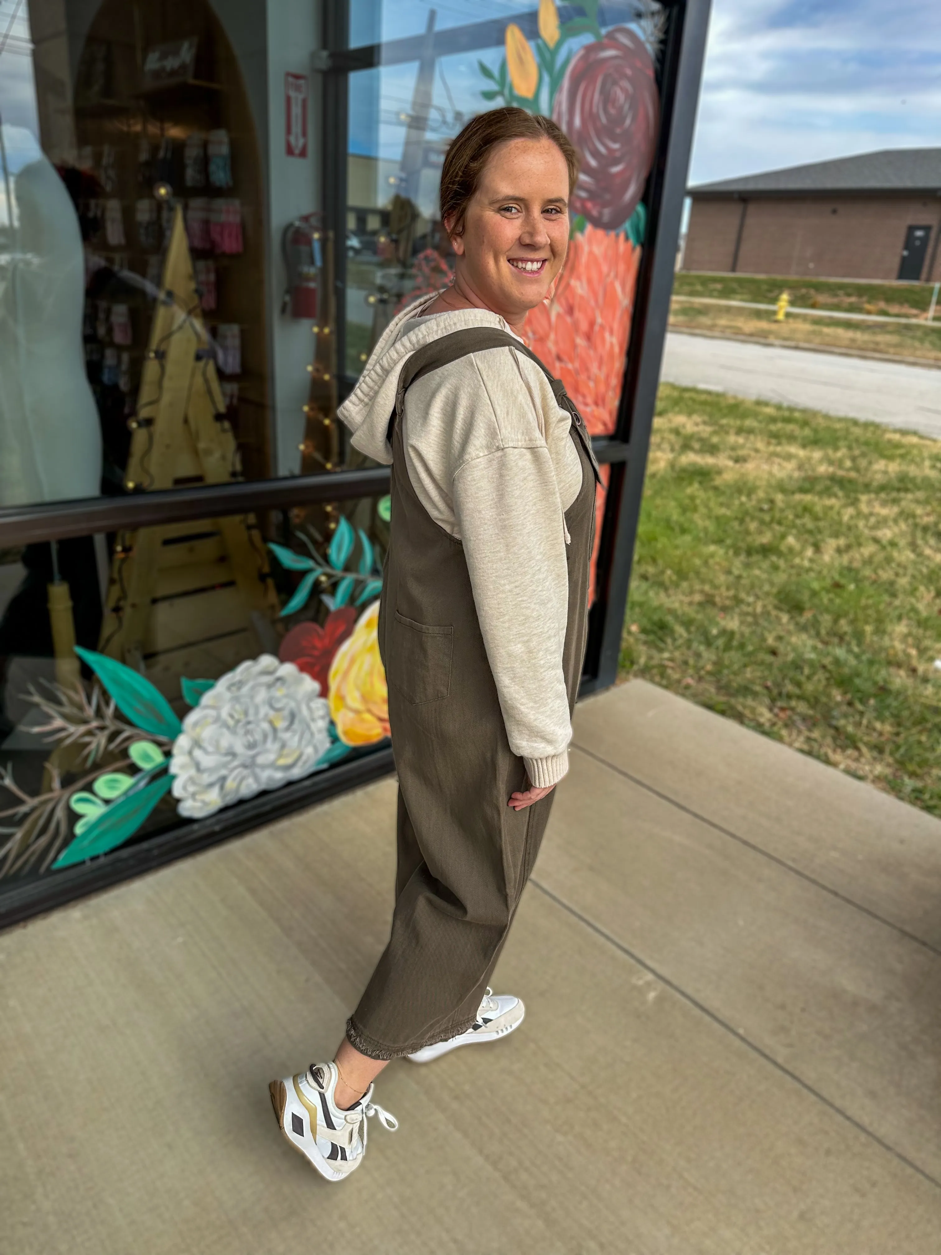 Pumpkin Patch Jumpsuit {Ash}