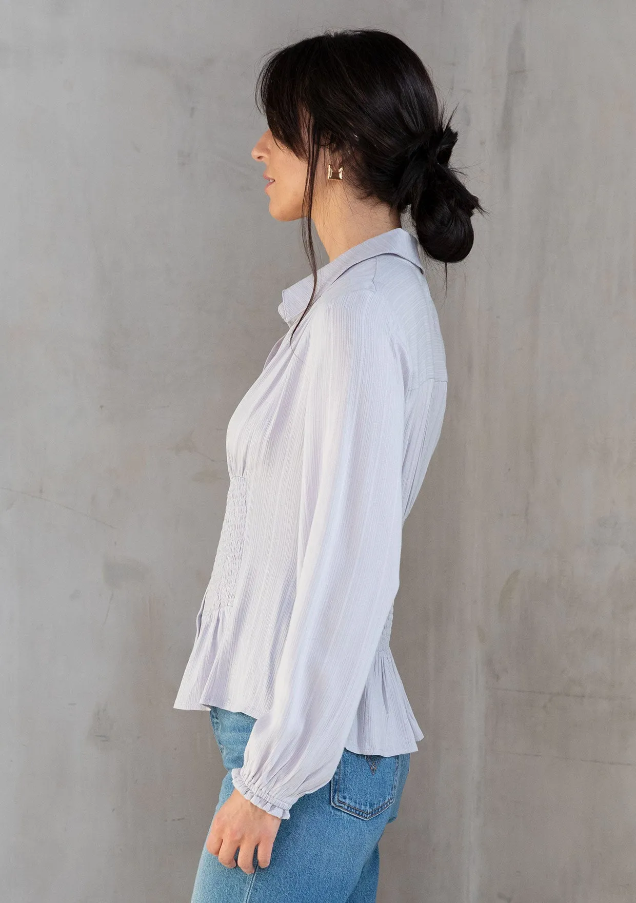Quixote Smocked Shirt