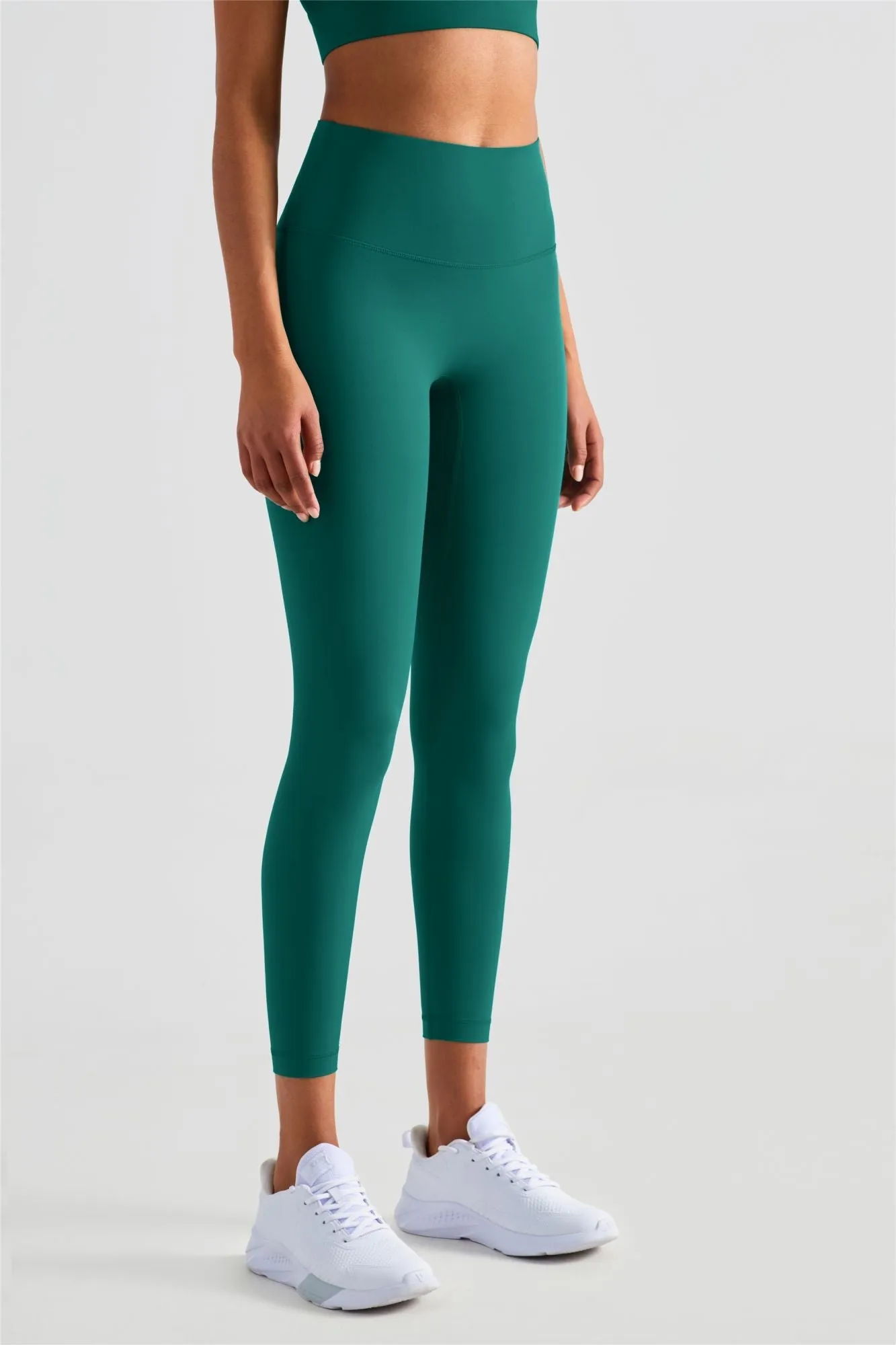 Racerback Sports Bra & Yoga Leggings Activewear Set