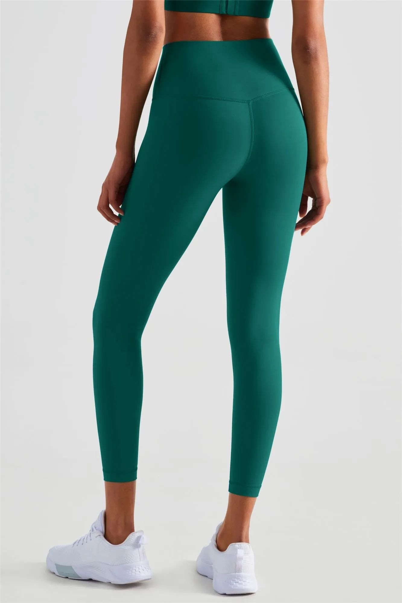 Racerback Sports Bra & Yoga Leggings Activewear Set