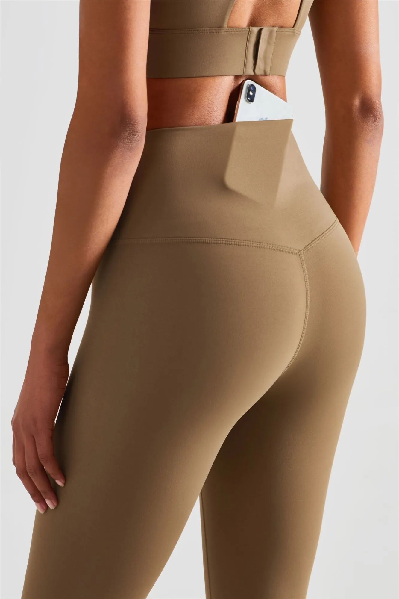 Racerback Sports Bra & Yoga Leggings Activewear Set