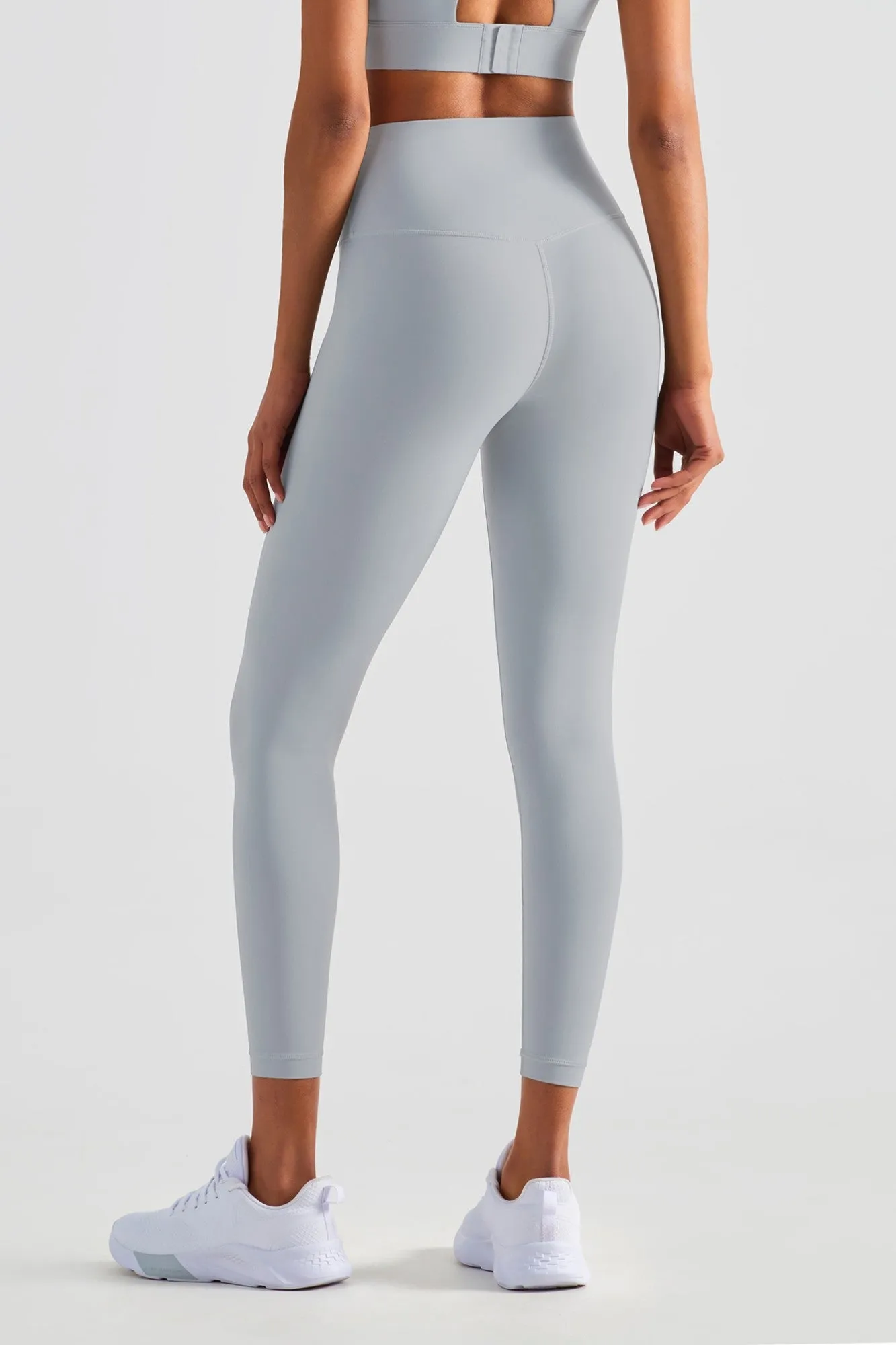 Racerback Sports Bra & Yoga Leggings Activewear Set