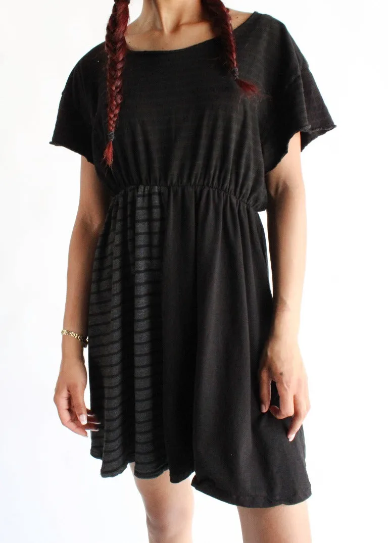 RCYCLD Striped T-Shirt Dress