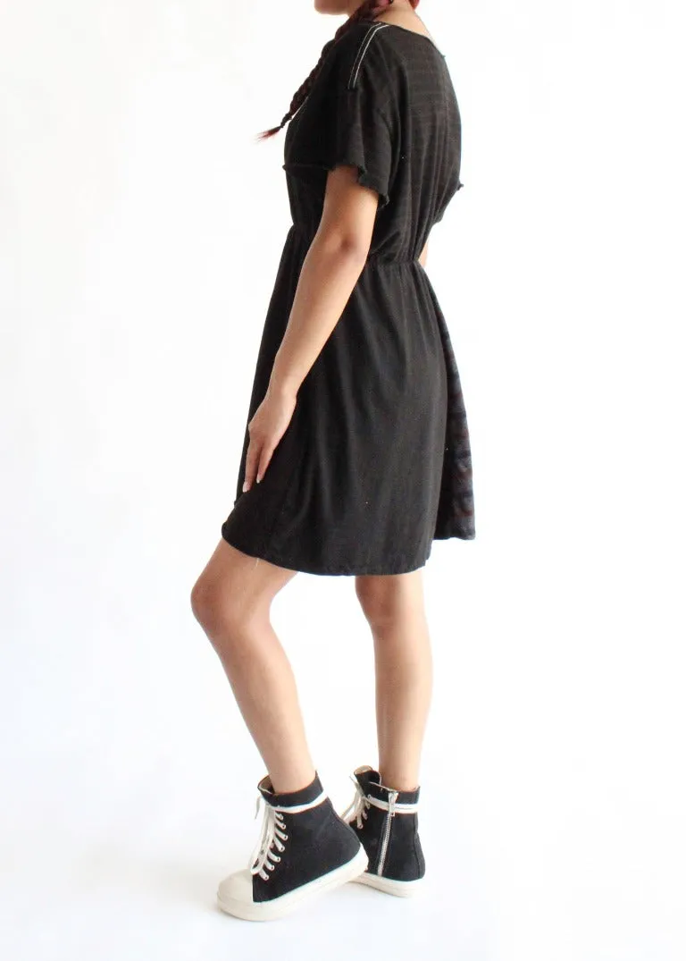 RCYCLD Striped T-Shirt Dress