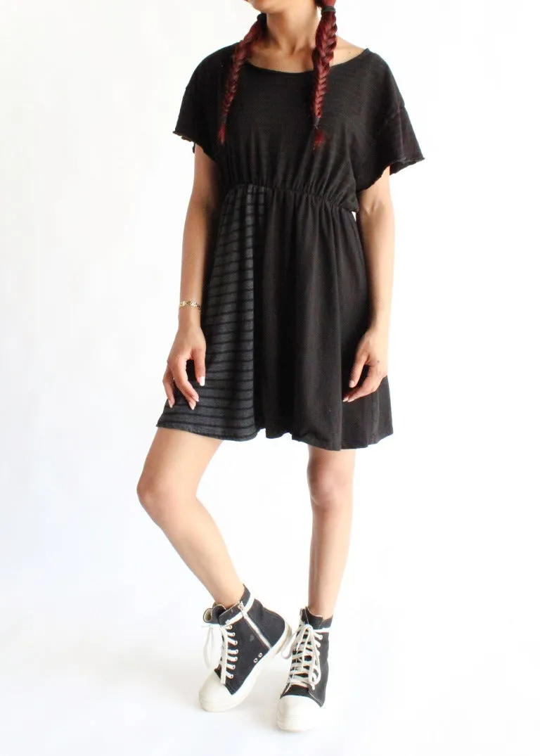 RCYCLD Striped T-Shirt Dress