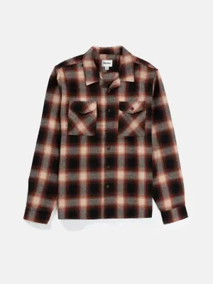 Rhythm Plaid LS Flannel - Rust